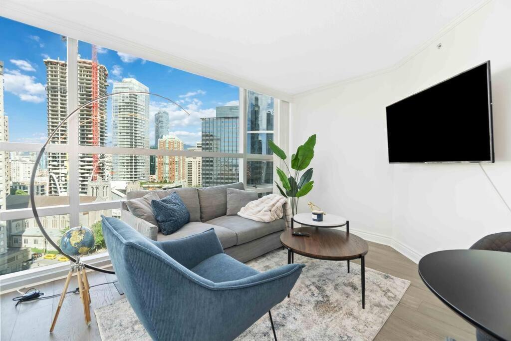 2Br Condo With Breathtaking View In Downtown! Free Parking - 6 Sleep Vancouver Luaran gambar
