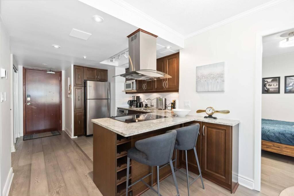 2Br Condo With Breathtaking View In Downtown! Free Parking - 6 Sleep Vancouver Luaran gambar